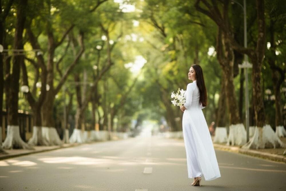 Tản bộ ven đường Phan Đình Phùng